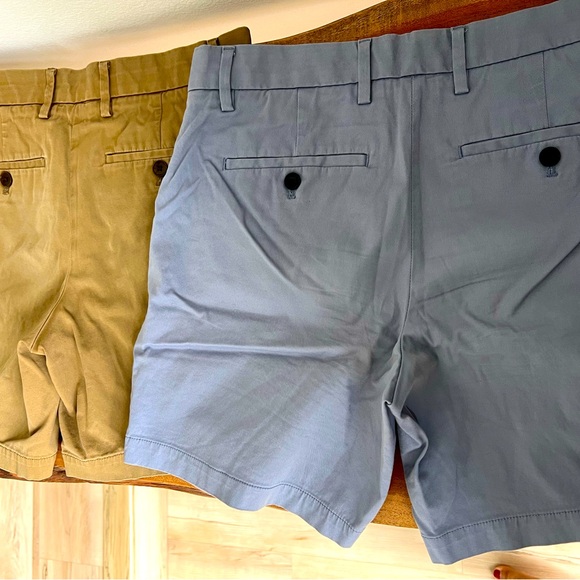 Banana Republic Aiden Shorts size 30 lot of 2 chino khaki - Picture 2 of 4